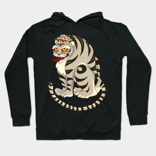 Minhwa: Big Happy Cat B Type (Korean traditional/folk art) Hoodie